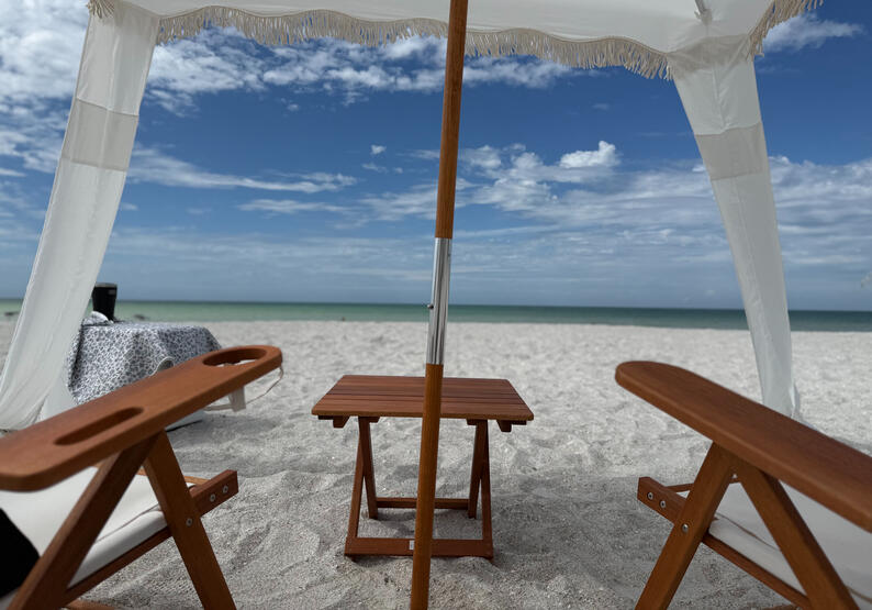 and of course, a dazzling view of the gulf* *